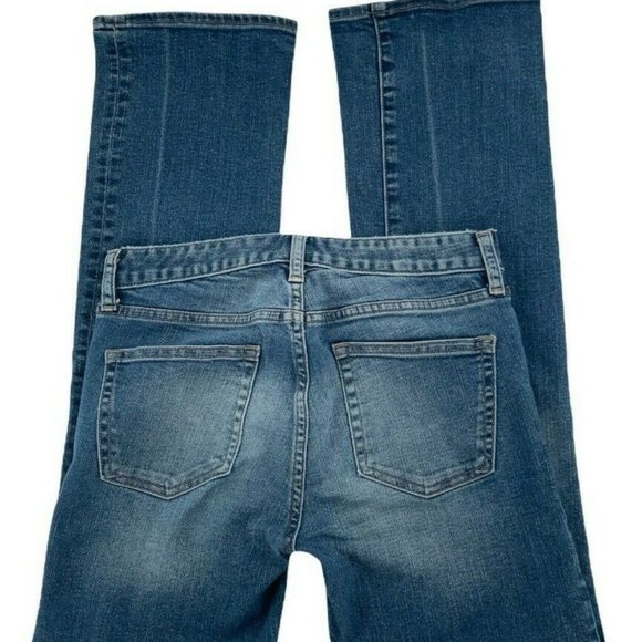 Gap 1969 Sexy Boot Whiskers Regular Fit Blue Medium Wash Jean Size 26/2 - Picture 4 of 9